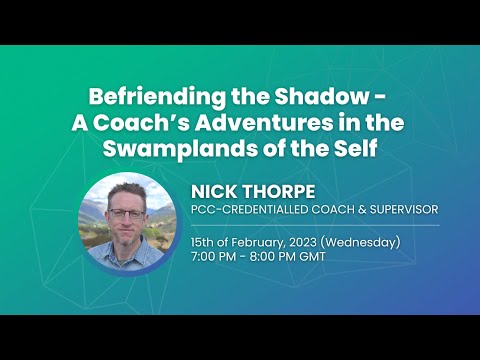 Lecture: Befriending the Shadow  - A Presentation by Nick Thorpe